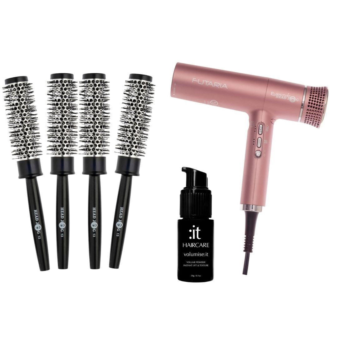 Bouncy Blow Dry Bundle - Dusk Hair Volume Powder Pro Styling UK