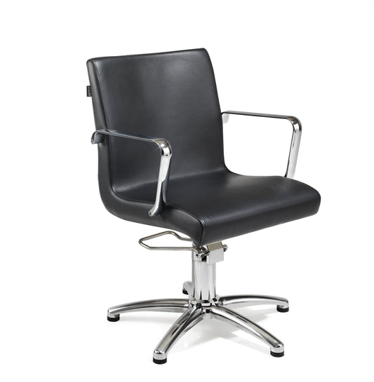 REM Ariel Hydraulic Styling Chair - Black Salon Furniture REM