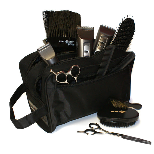 Head Jog Barber Tool Roll Charcoal Hair Equipment Case Head Jog