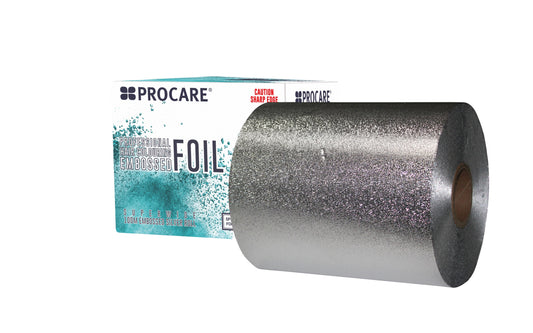 Procare Embossed Foil Roll Superwide 127mm x 100m Hair Colour Pro Care