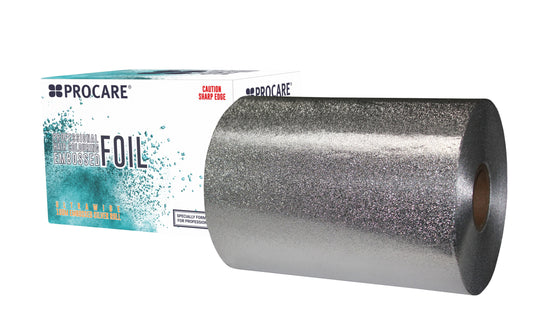 Procare Embossed Foil Roll Ultrawide 150mm x 100m Hair Colour Pro Care