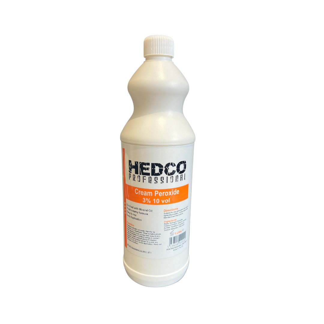 Headco Professional Peroxide 3% 10 Vol 1000ml Hair Colour Headco Professional
