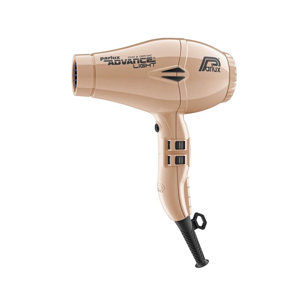 Parlux Advance Light Ionic + Ceramic Gold Hairdryer (2200w) Hair Dryer Parlux