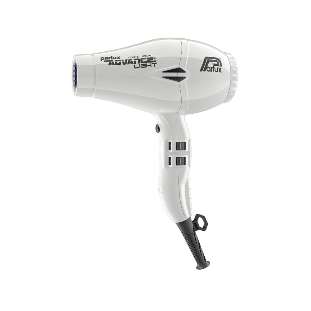 Parlux Advance Light Ionic + Ceramic White Hairdryer (2200w) Hair Dryer Parlux