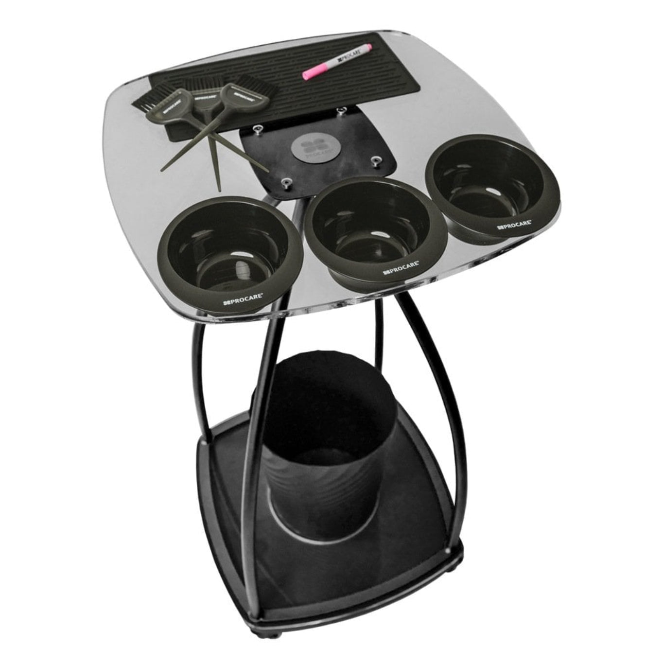 Pro Care Write & Wipe Colouring Trolley Black Hair Colour Pro Care