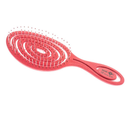 Head Jog 08 Straw Brush - Raspberry Head Jog