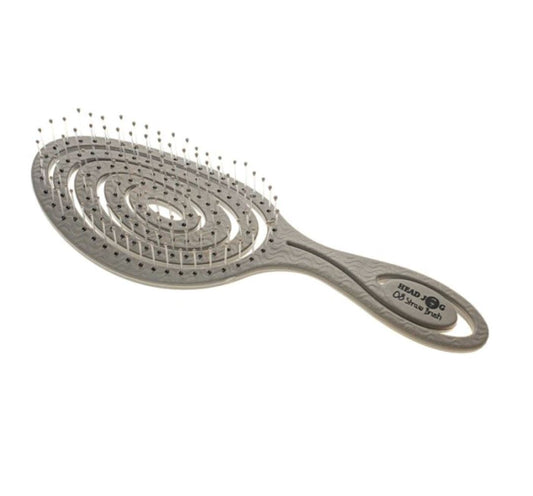 Head Jog 08 Straw Brush - Silver Head Jog