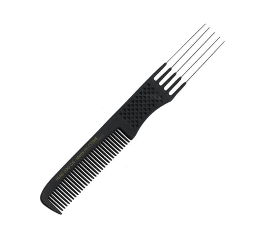 Head Jog C8 Carbon Fibre Metal Pin Comb Head Jog