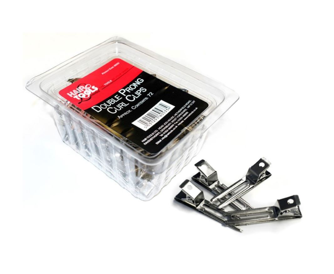 Hair Tools Double Prong Curl Clips Hair Tools