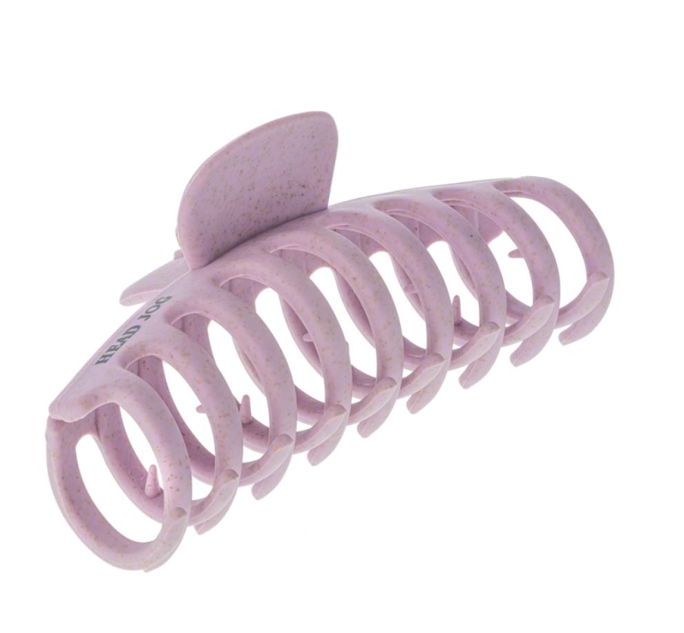Head Jog Straw Clip - Pink hair clip Head Jog