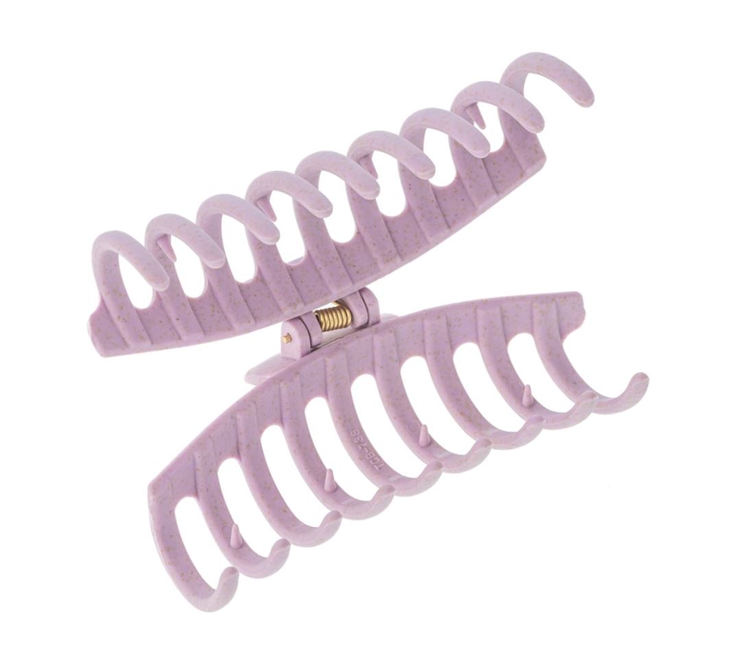 Head Jog Straw Clip - Pink hair clip Head Jog