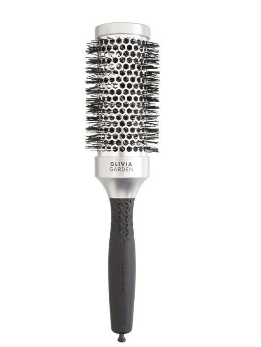 Olivia Garden Essential Blowout Brush Classic Silver 45mm Hair Brush Olivia Garden