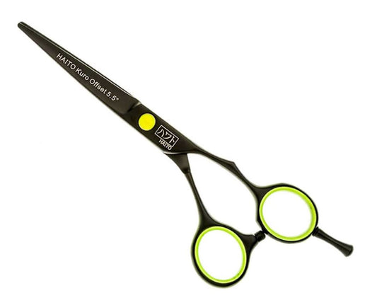 Haito Kuro Offset 5.5" Left Handed Hairdressing Scissor scissors haito