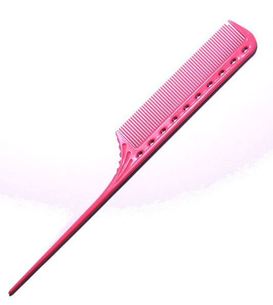 YS Park 101 Tail Comb (216 mm) Hair Comb YS Park Pink