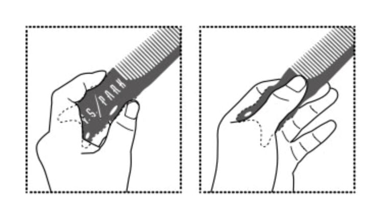 YS Park 209 Soft Flex Comb (220 mm) Hair Comb YS Park
