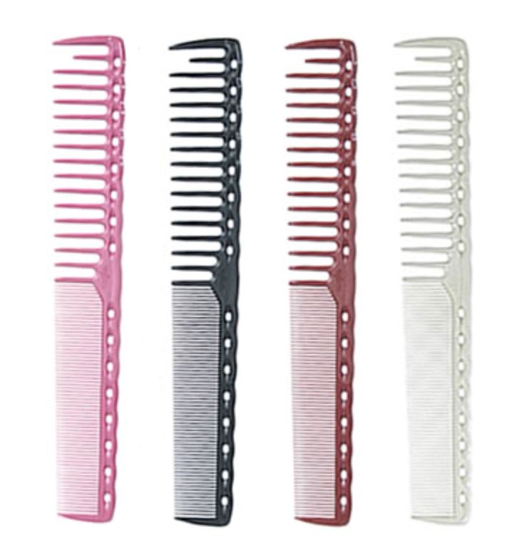 YS Park 332 Japanese Round Tooth Cutting Comb (185 mm) Hair Comb YS Park 