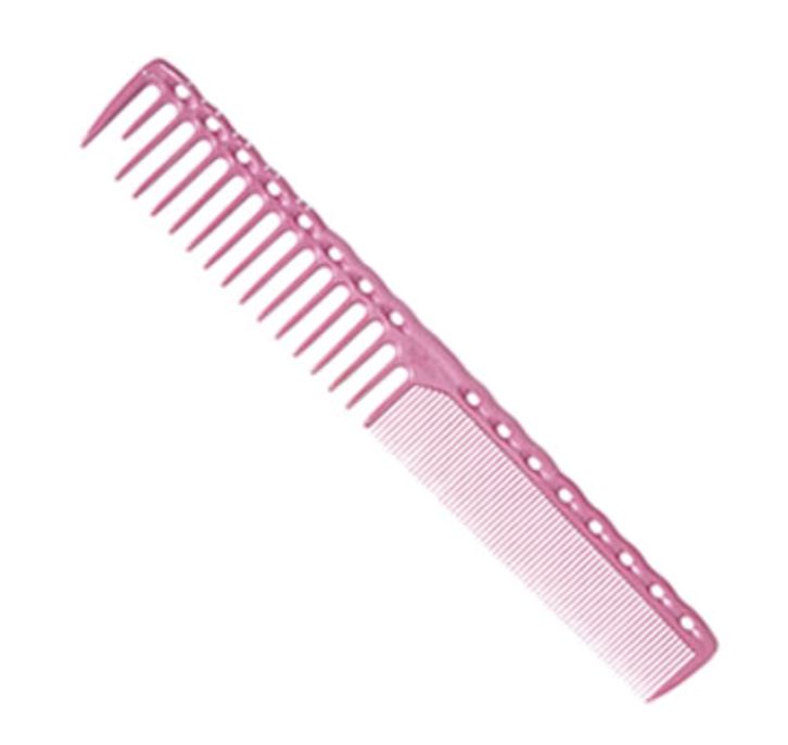 YS Park 332 Japanese Round Tooth Cutting Comb (185 mm) Hair Comb YS Park Pink