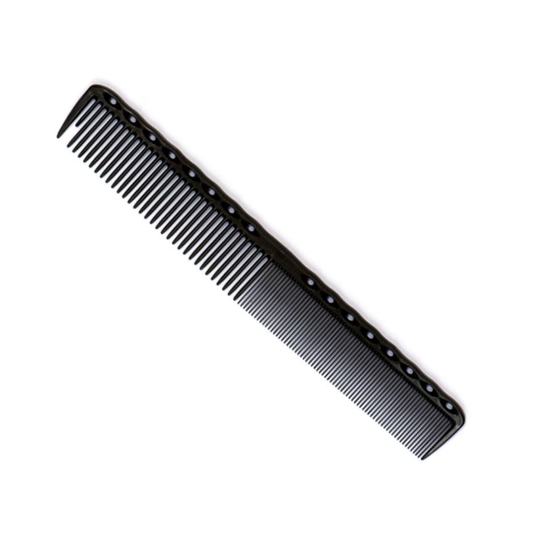 YS Park 336 Long Tooth Cutting Comb (190 mm) Hair Comb YS Park Carbon Black