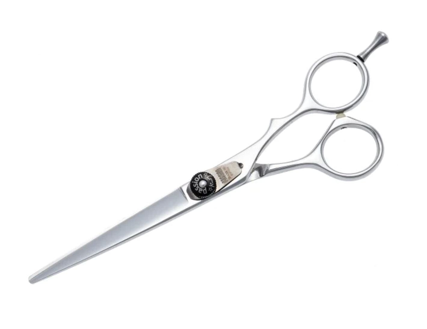 Passion Stainless Original Offset Scissor Hair Dressing Scissors Cobalt Scissor