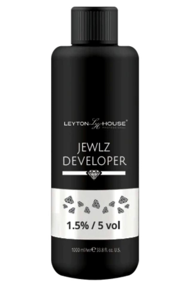 Leyton House Liquid Jewlz Developer 1.5% 5 Vol 1000ml Hair Colour Leyton House