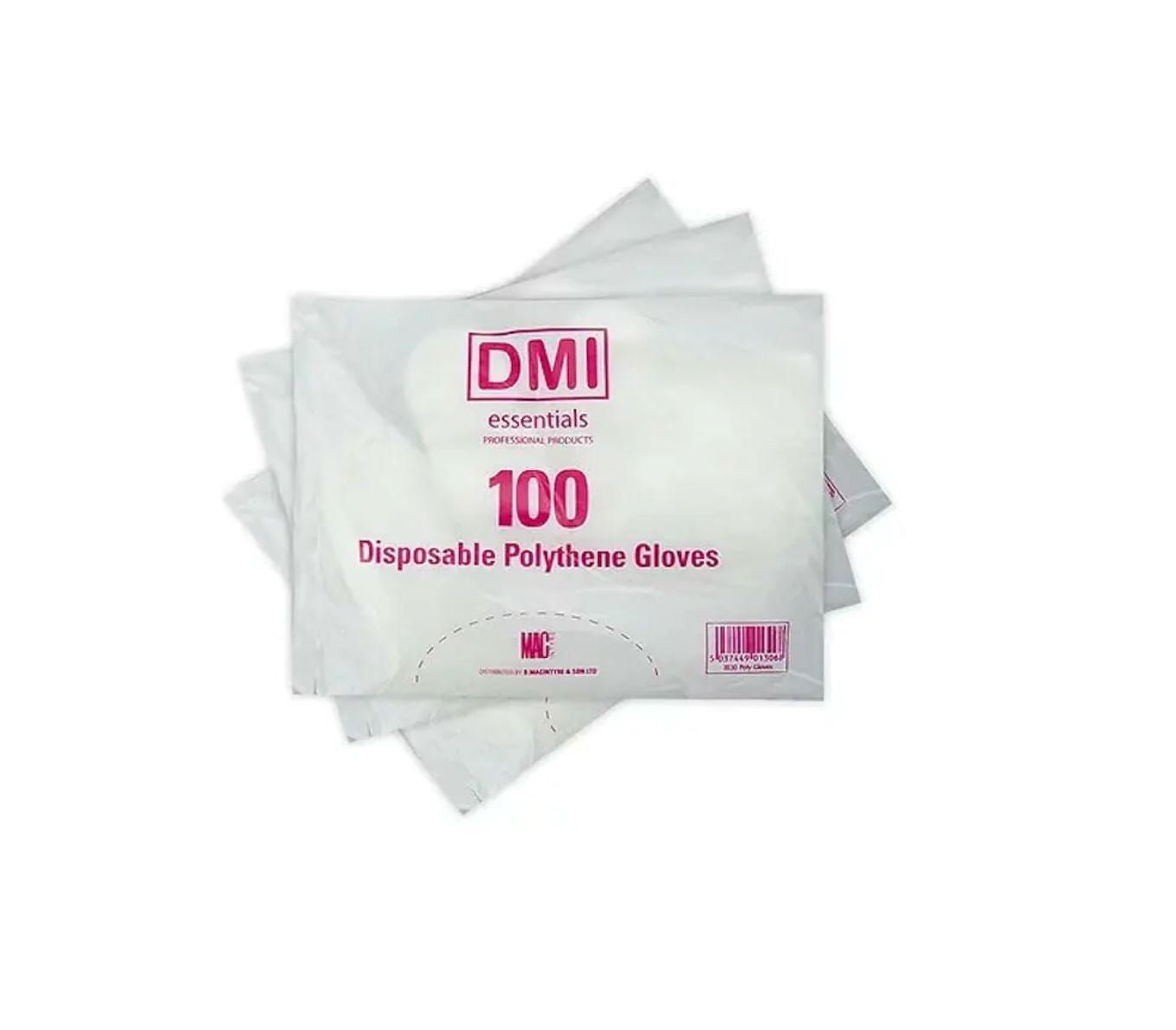 DMI Essential Disposable Poly Gloves Pack 100 Hair Colour DMI Essentials