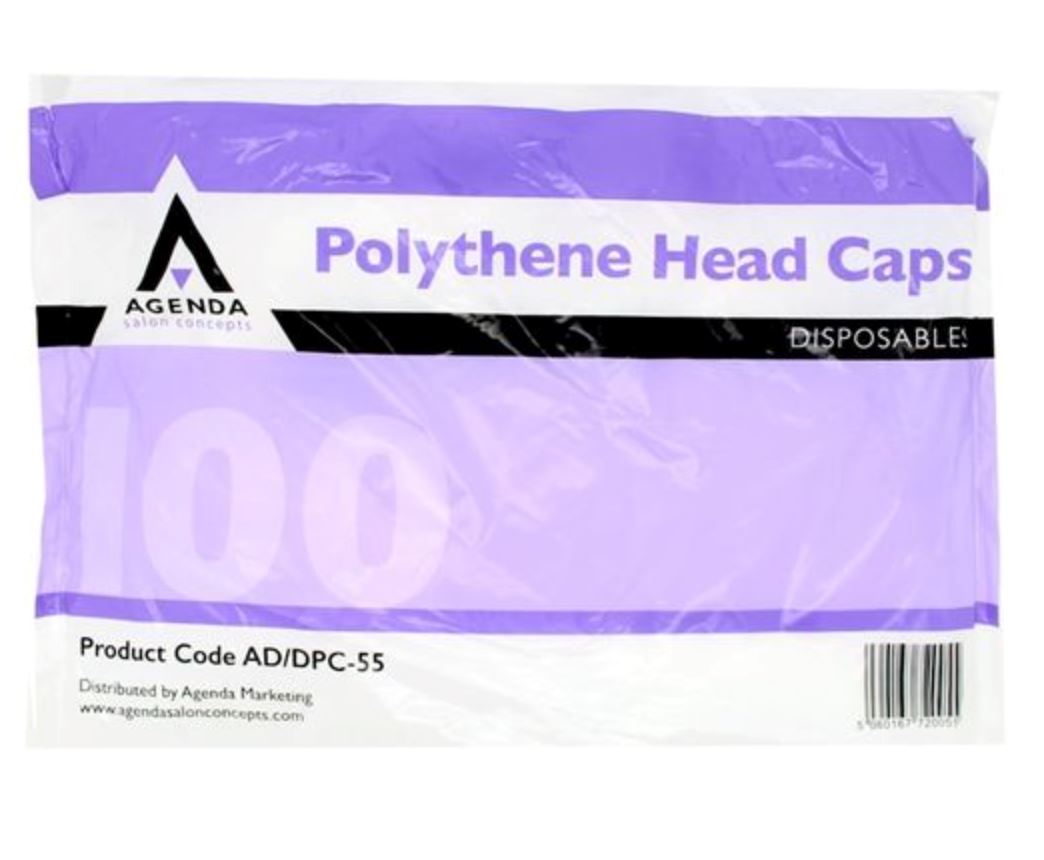 Disposable Poly Hats (pack of 100) Hair Colour DMI Essentials