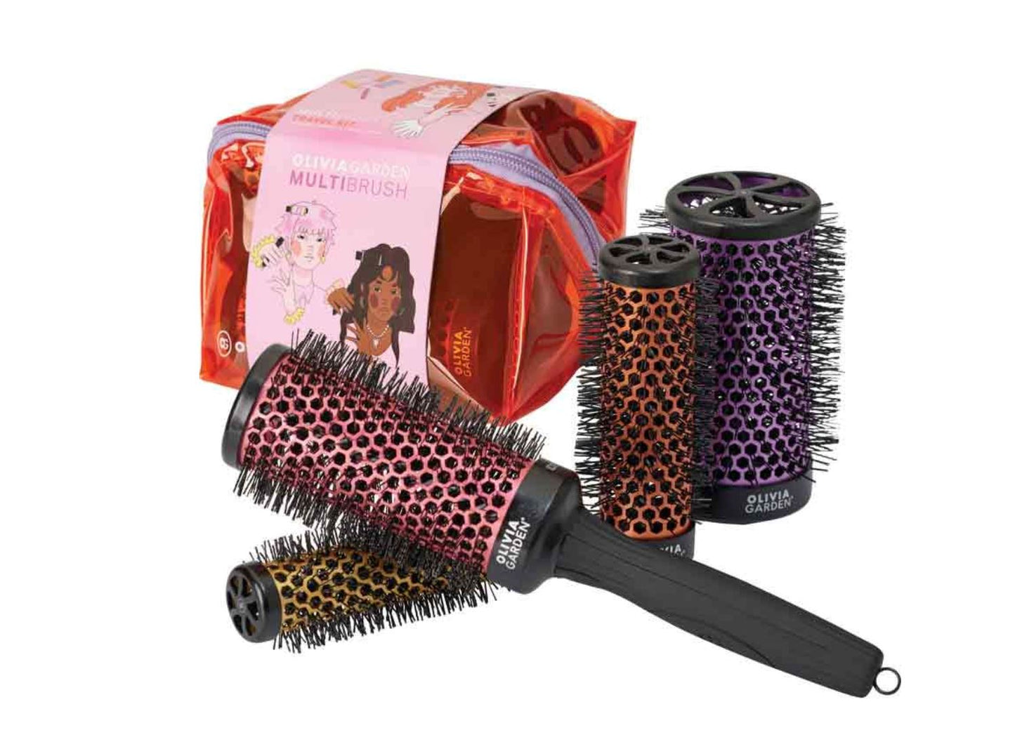 Olivia Garden MultiBrush Hair Brush Kit Brush Olivia Garden