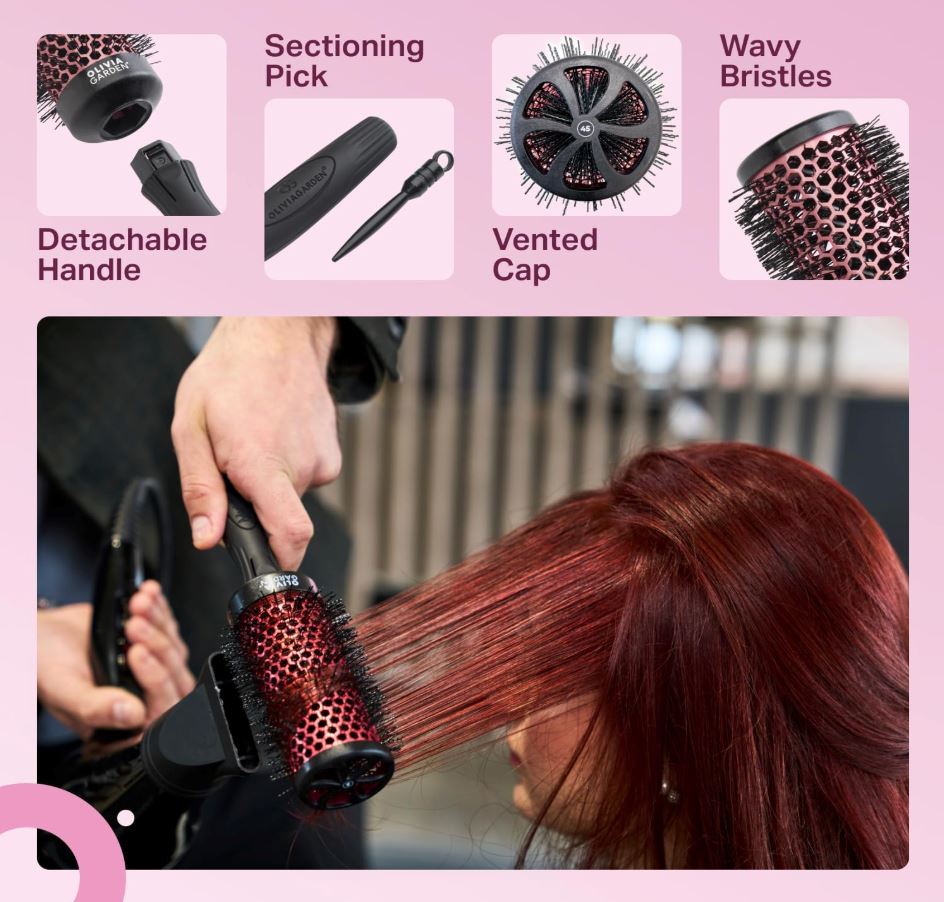 Olivia Garden MultiBrush 45mm Hair Brush Kit Brush Olivia Garden