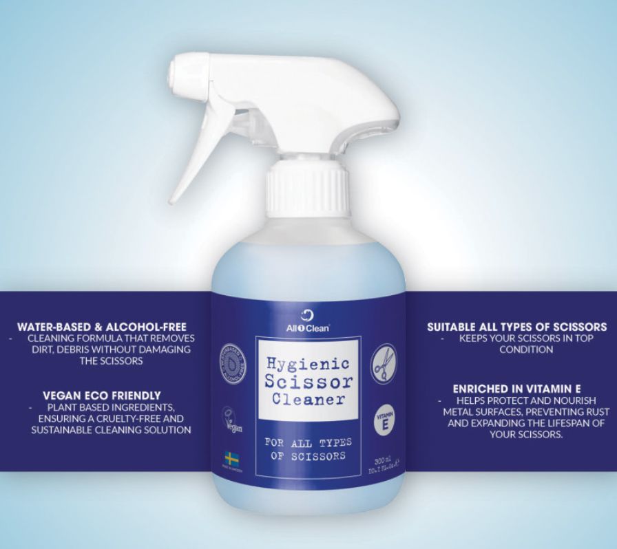 All1Clean Hygienic Scissor Cleaner 300ml Hair Care All1Clean