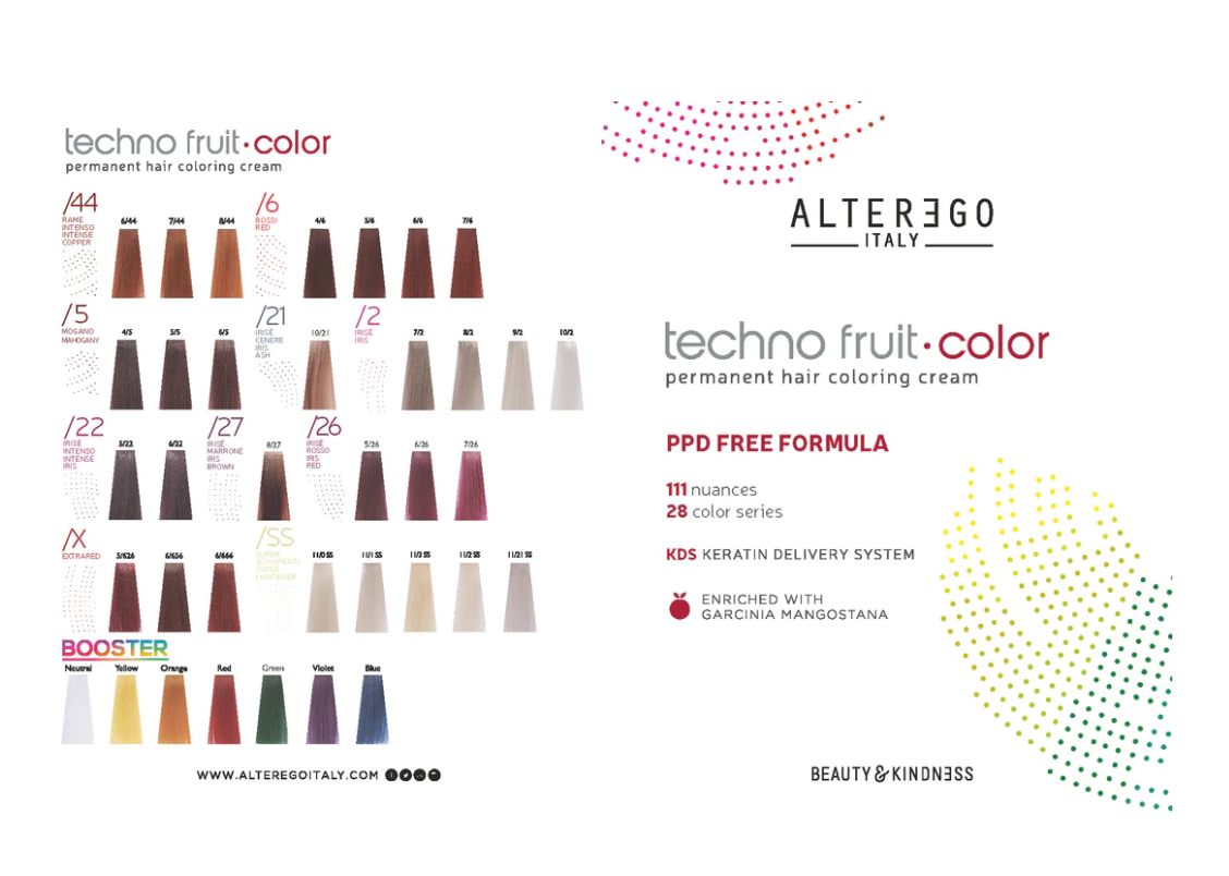 AlterEgo Techno Fruit Color - 100 ml (Naturals) Hair Colour AlterEgo