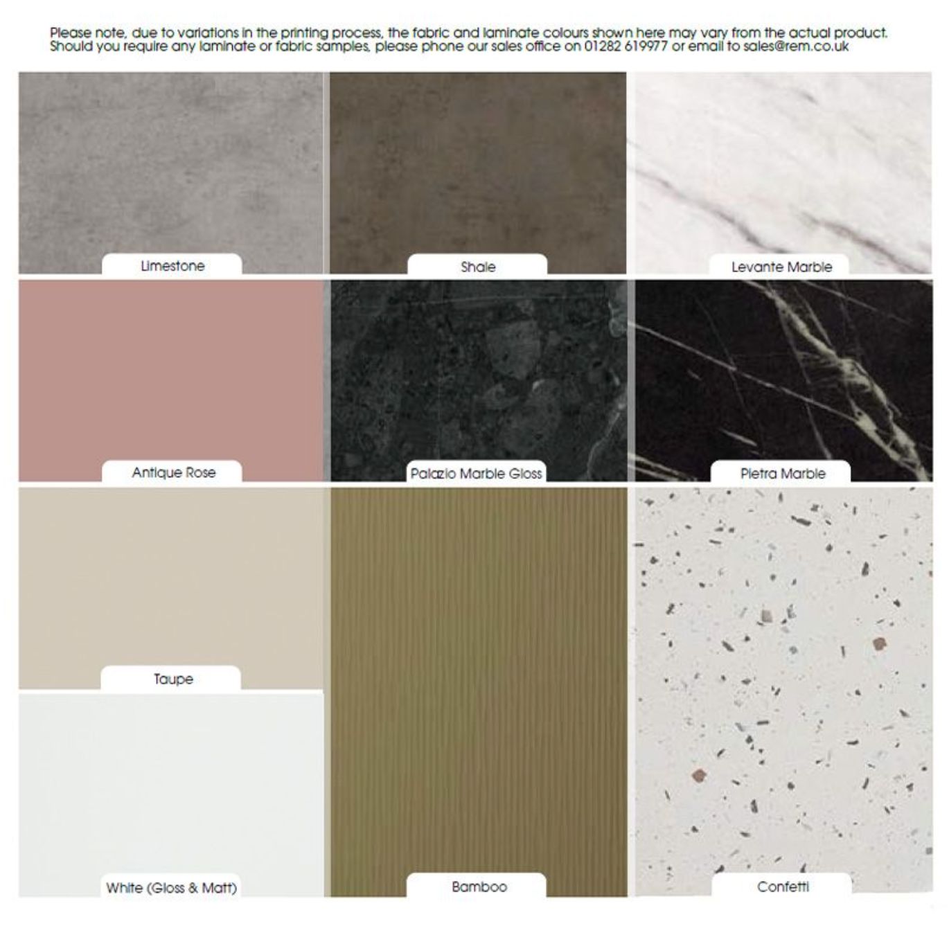 REM Madison Wall Styling Complete Unit Salon Furniture REM