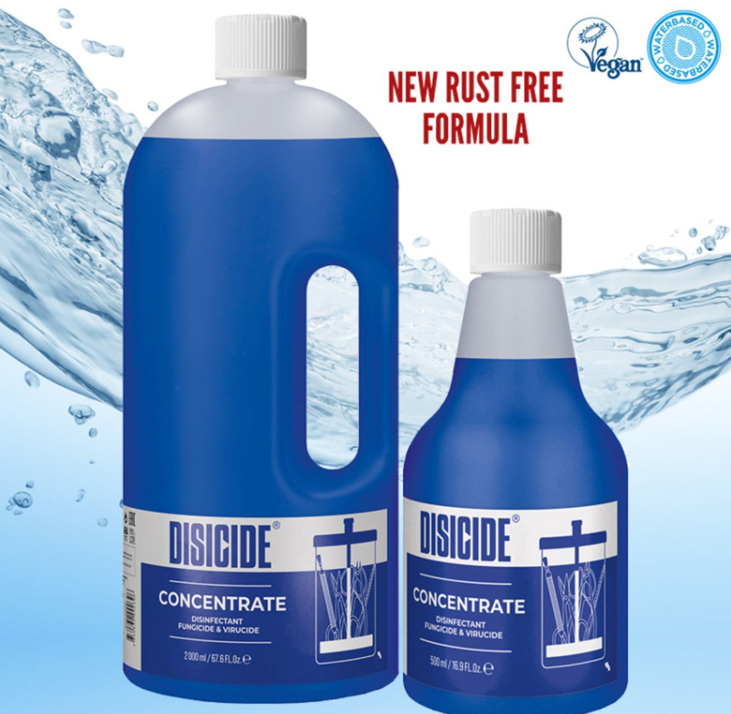 Disicide Concentrate 2000ml Salon Cleaning Disicide