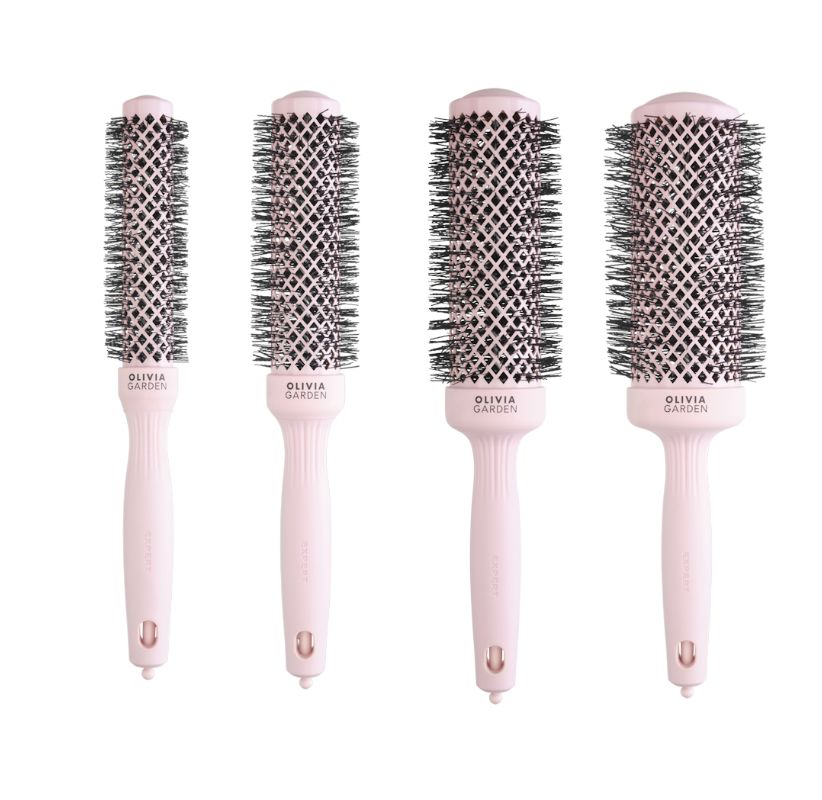 Olivia Garden Expert Blowout Speed Pink Brush Set