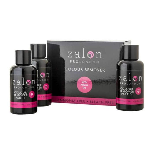 Zalon Pro London Colour Remover Single Application 3 x 50ml Hair Colour Zalon Pro