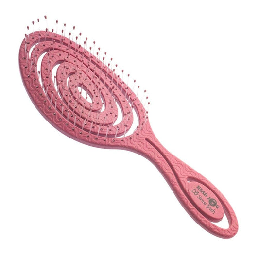 Head Jog 08 Straw Brush - Rose Hair Brush Head Jog