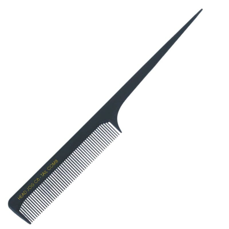 Head Jog C6 Carbon Fibre Tail Comb Head Jog