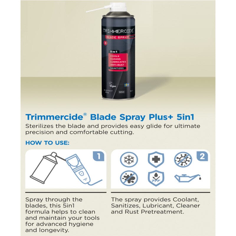 Trimmercide 5-in-1 Blade Spray Plus+ Hair Care Trimmercide