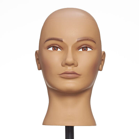 Pivot Point Reusable Headform Small - Medium Tone hair mannequins Pivot Point 