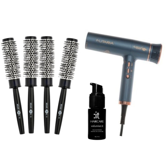 Bouncy Blow Dry Bundle - Twilight Hair Volume Powder Pro Styling UK 