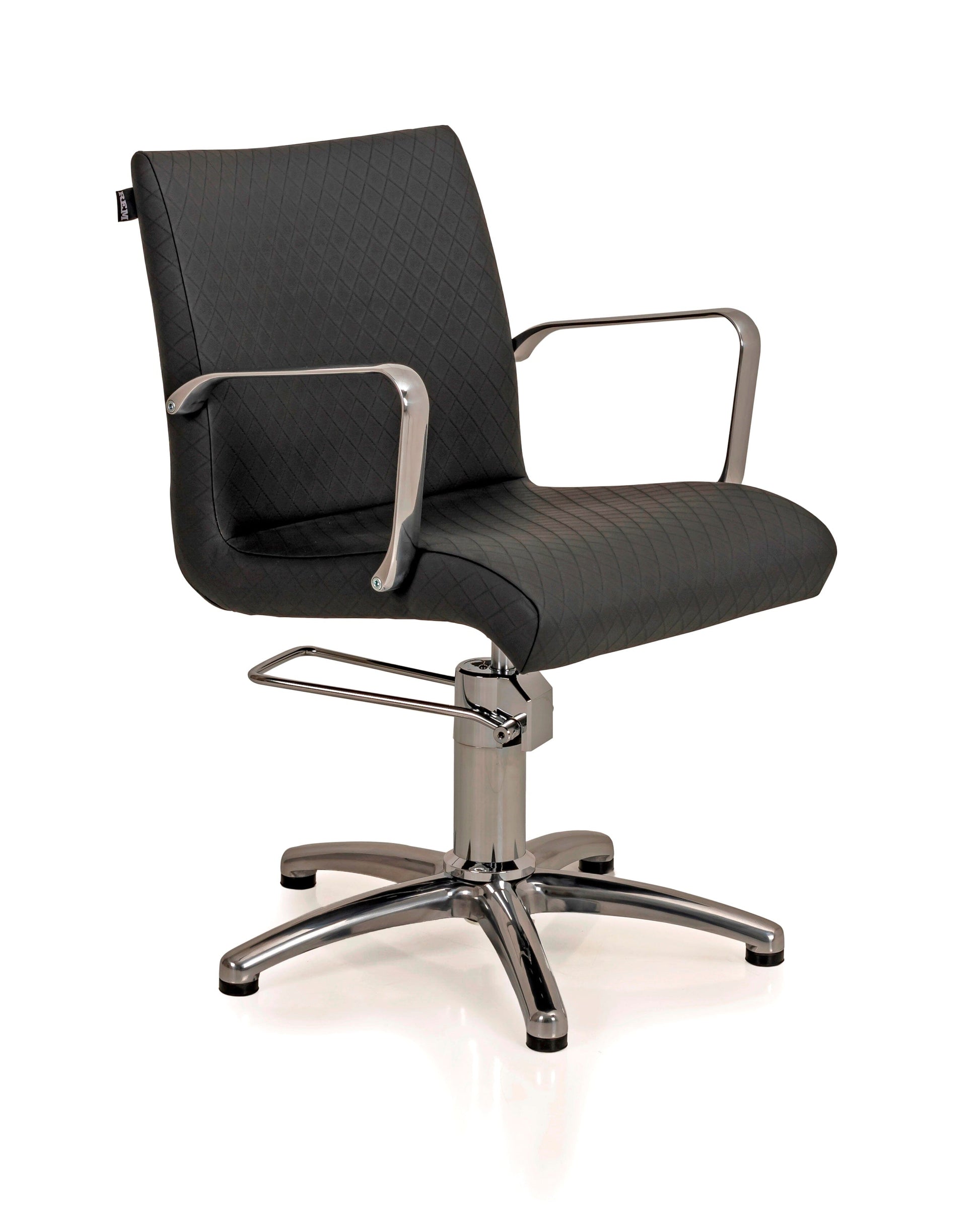 REM Ariel Hydraulic Styling Chair - Black Salon Furniture REM 