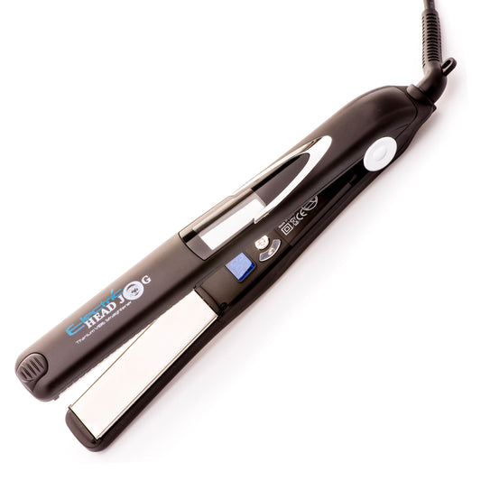 Electric Head Jog Titanium Vibe Straightener Hair Straightner Head Jog 
