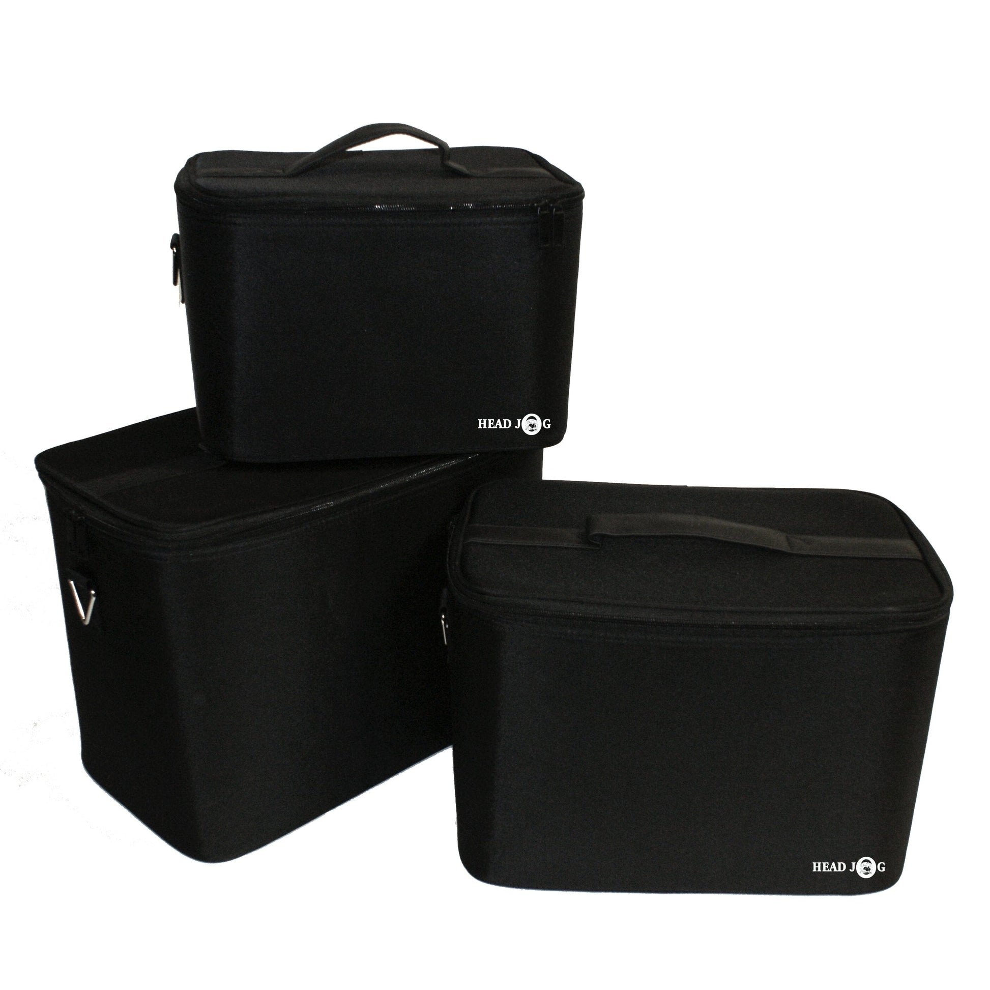 Head Jog Equipment Cases Set of 3 Hair Equipment Case Head Jog 