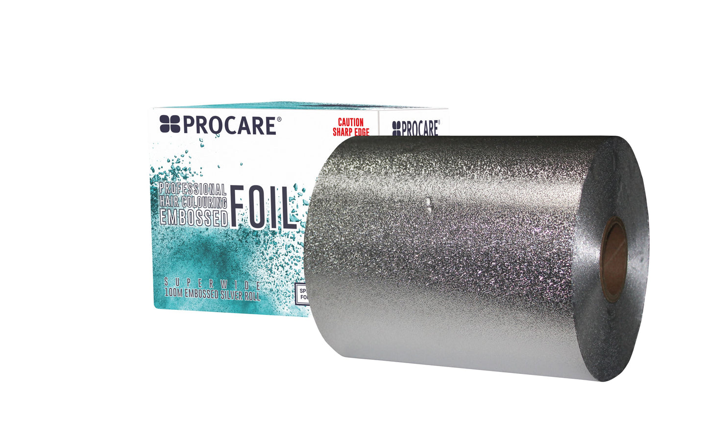 Procare Embossed Foil Roll Superwide 127mm x 100m Hair Colour Pro Care 