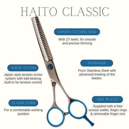 Haito Classic Thinning Hairdressing Scissor Range