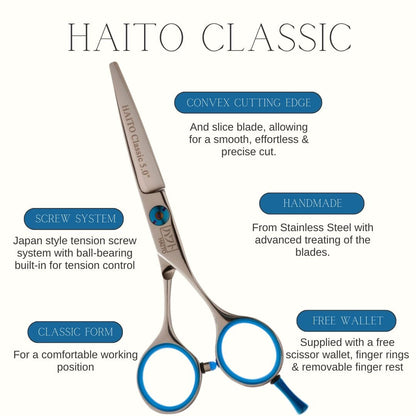 Haito Classic Hairdressing Scissor Range 5"