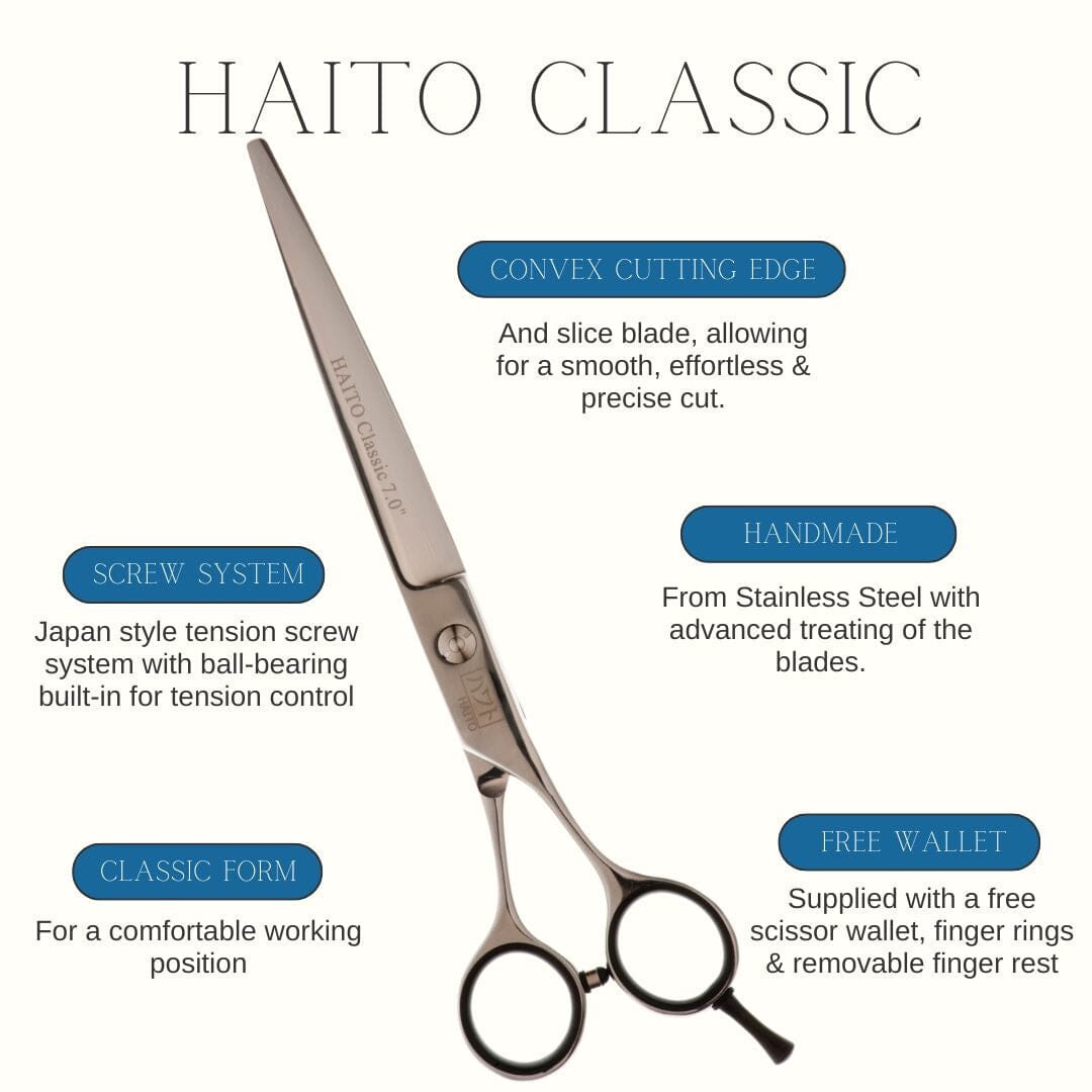 Haito Classic Hairdressing Scissor Range 7"