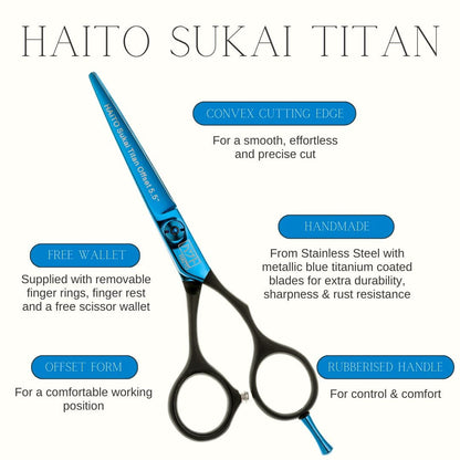 Haito Sukai Titan Offset 5.5" Hairdressing Scissor