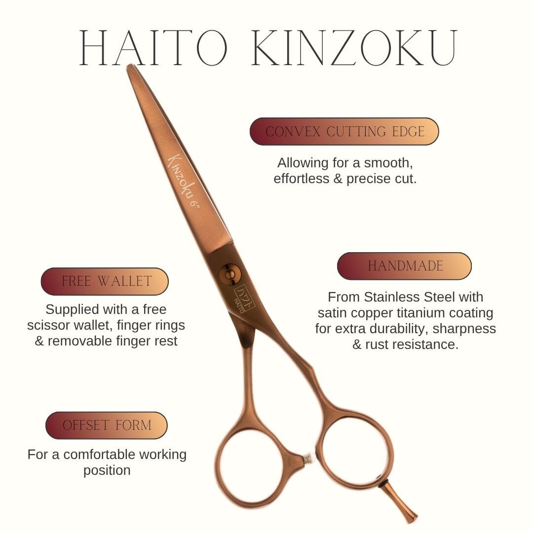 Haito Kinzoku Hairdressing Scissor 6"