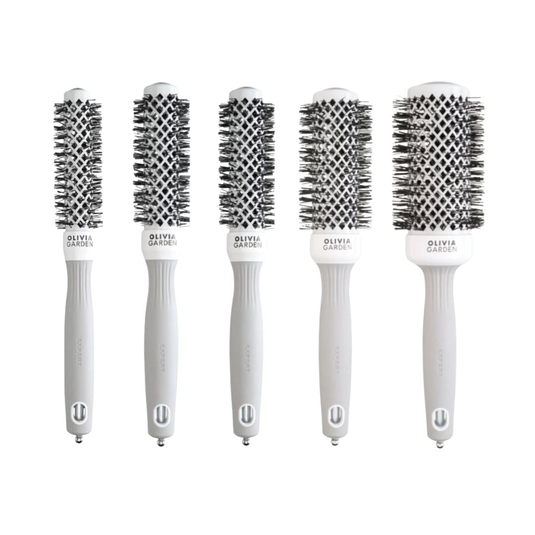 Olivia Garden Expert Blowout Shine Brush Set - Professional