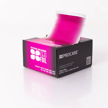 Procare Premium Embossed Pink Pop Up Foil Sheets 130mm x 280mm 500 Sheets
